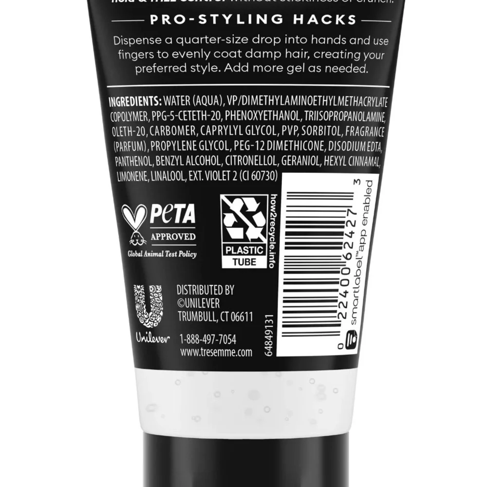6 TRESemmé Hair Gel  For an Strong Hold and Lasting Shine Extra Hold Extra Firm